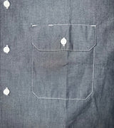 Dickies Men’s Relaxed Fit Short Sleeve Chambray Work Shirt