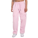 Pro Club Heavyweight Fleece Cargo Sweatpants - PINK