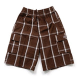 Shaka Wear Relaxed Fit Plaid Shorts 5.6 OZ
