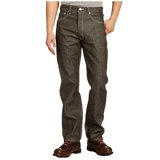 501 LEVI'S SHRINK-TO-FIT JEANS - BROWN