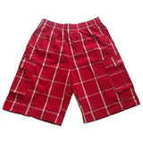 Shaka Wear Relaxed Fit Plaid Shorts 5.6 OZ