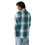 Dickies Women’s Flannel Shacket- Balsam