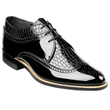 DAYTON WINGTIP OXFORD MEN'S DRESS SHOE - BLACK