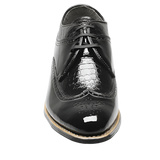 DAYTON WINGTIP OXFORD MEN'S DRESS SHOE - BLACK