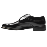 DAYTON WINGTIP OXFORD MEN'S DRESS SHOE - BLACK