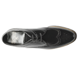 DAYTON WINGTIP OXFORD MEN'S DRESS SHOE - BLACK