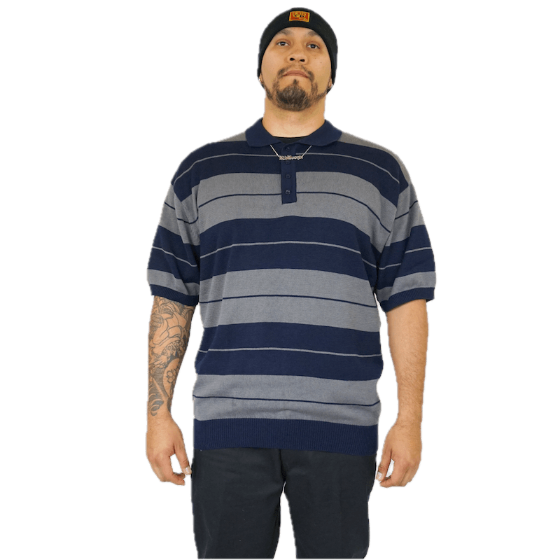 FB COUNTY Charlie Brown Shirt Navy/Grey – Frank Collection