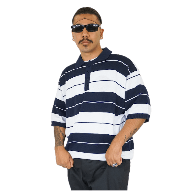 FB COUNTY Charlie Brown Shirt Navy/White – Frank Collection