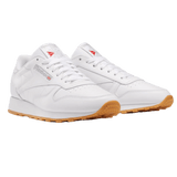 CLASSIC LEATHER SHOES - WHITE/GUM