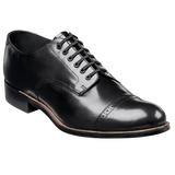 MADISON CAP TOE OXFORD MEN'S DRESS SHOE - BLACK