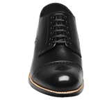 MADISON CAP TOE OXFORD MEN'S DRESS SHOE - BLACK