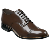 MADISON CAP TOE OXFORD MEN'S DRESS SHOE - BROWN