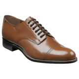 MADISON CAP TOE OXFORD MEN'S DRESS SHOE - OAK