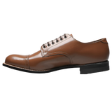 MADISON CAP TOE OXFORD MEN'S DRESS SHOE - OAK