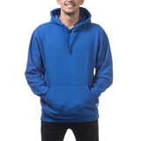 PRO CLUB HEAVYWEIGHT PULLOVER HOODIE - ROYAL BLUE FRONT SIDE