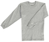 PRO CLUB YOUTH LONG SLEEVE CREWNECK T-SHIRT