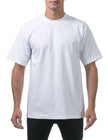Pro Club Heavyweight Cotton Short Sleeve Crew Neck T-Shirt - WHITE