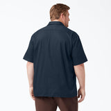 DICKIES WORK SHIRT SHORT SLEEVE - DARK NAVY BACK TWO
