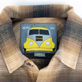 Cascade Flannel - Burnt Khaki