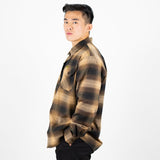 Cascade Flannel - Burnt Khaki