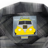 Cascade Flannel - Shadow Black