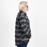 Cascade Flannel - Shadow Black