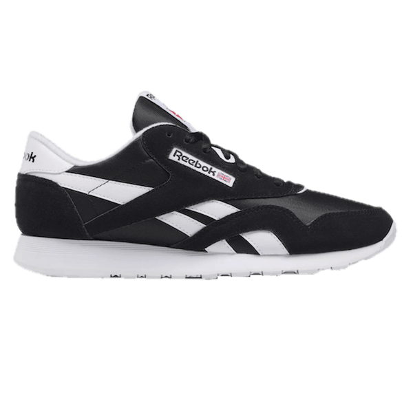 CLASSIC NYLON SHOES - BLACK/WHITE