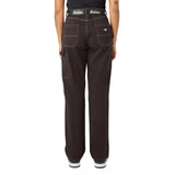 Dickies Women’s Relaxed Fit Carpenter Pants - Dark Brown
