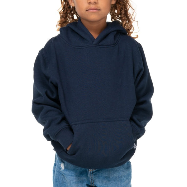 Pro Club Youth Fleece Pullover Hoodie - NAVY