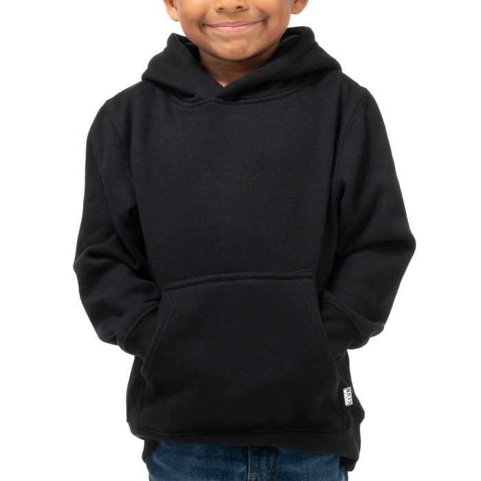 Pro Club Youth Fleece Pullover Hoodie - BLACK