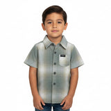 Caltop Kids / Youth Short Sleeve Flannel