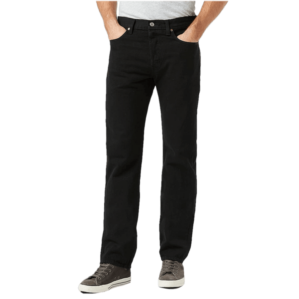 501 LEVI'S ORIGINAL FIT PRE WASHED JEANS - BLACK – Frank Collection