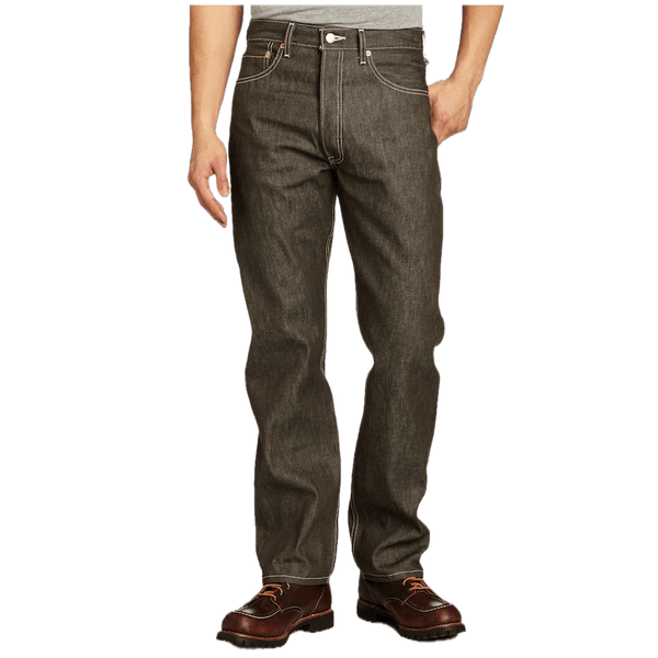 501 LEVI'S SHRINK-TO-FIT JEANS - BROWN