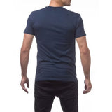 Pro Club Men’s Lightweight Cotton Short Sleeve T-Shirt - Navy