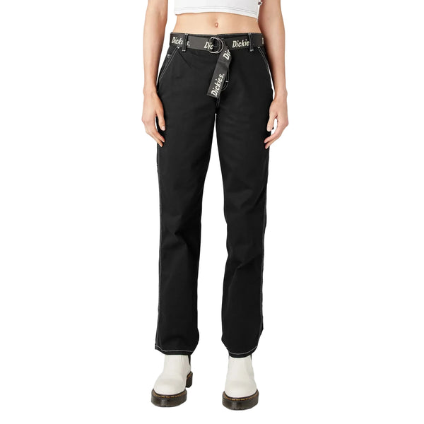Dickies Women's Relaxed Fit Carpenter Pants - Black – Frank Collection