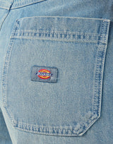 Dickies Women’s Loose Fit Double Knee Jeans - Light Denim