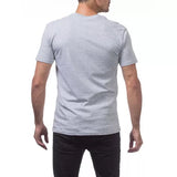 Pro Club Men’s Lightweight Cotton Short Sleeve T-Shirt - Heather Grey