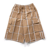 Shaka Wear Relaxed Fit Plaid Shorts 5.6 OZ