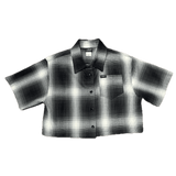 CalTop Women's Short Sleeve Crop Top