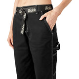 Dickies Women’s Relaxed Fit Carpenter Pants - Black