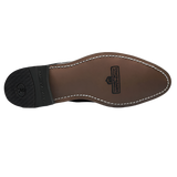 DAYTON WINGTIP OXFORD MEN'S DRESS SHOE - BLACK/WHITE