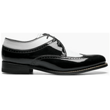 DAYTON WINGTIP OXFORD MEN'S DRESS SHOE - BLACK/WHITE
