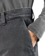 Dickies Women’s Loose Fit Double Knee Jeans - Black Wash