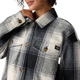 Dickies Women's Flannel Shacket - Black