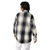 Dickies Women's Flannel Shacket - Black