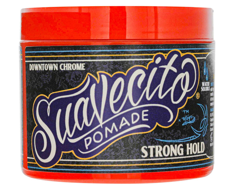 Suavecito Pomade Firme (Strong) Hold 4 oz - Downtown Chrome