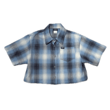 CalTop Women's Short Sleeve Crop Top