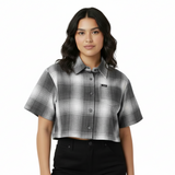 CalTop Women's Short Sleeve Crop Top