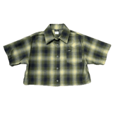 CalTop Women's Short Sleeve Crop Top