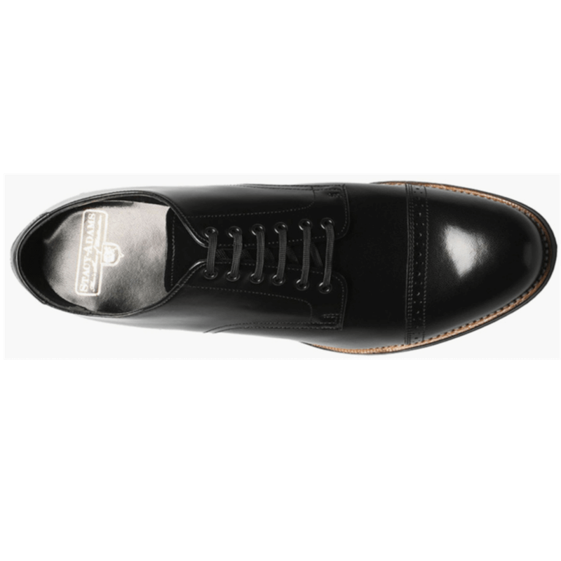 MADISON CAP TOE OXFORD MEN'S DRESS SHOE - BLACK